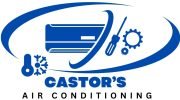Blue Modern Air Condition Logo - 1